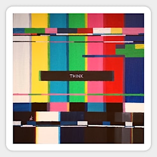 Think. Sticker